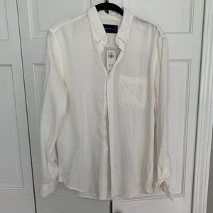 Men’s Casual Linen Button Down